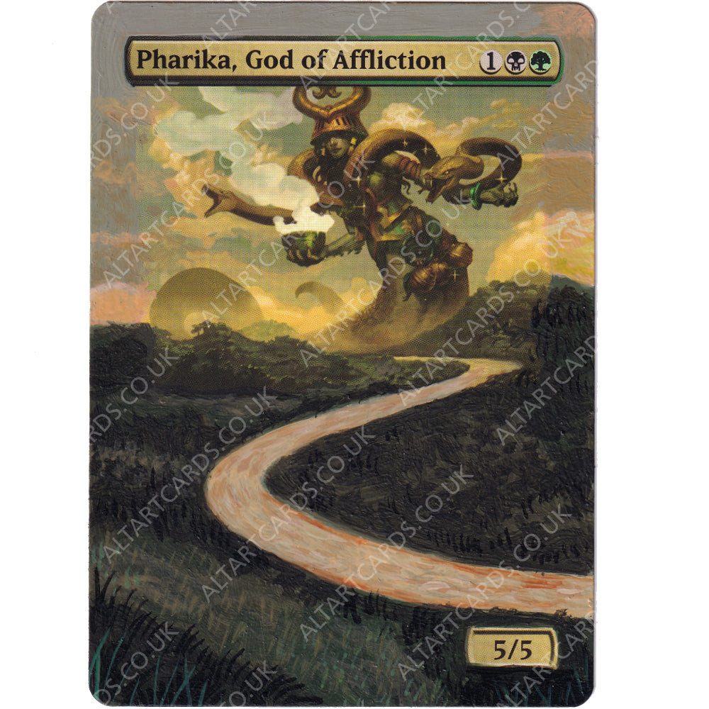 Altered Art - Pharika, God of Affliction