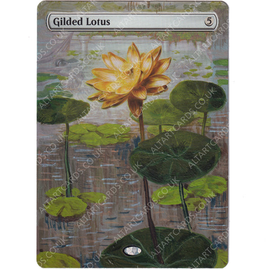 Altered Art - Gilded Lotus