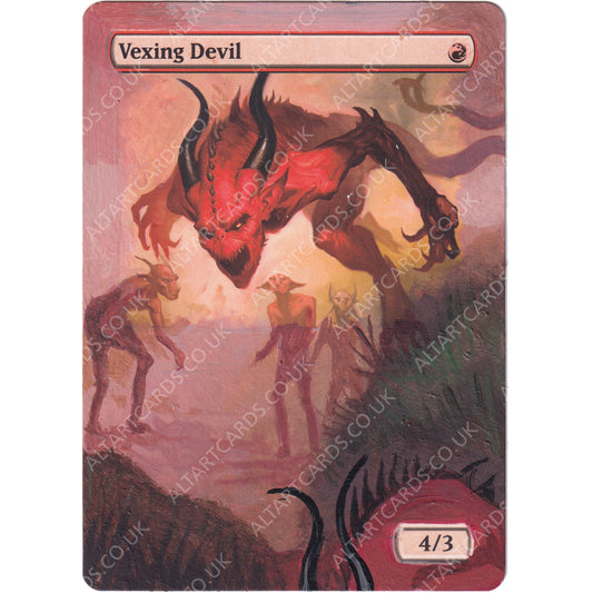 Altered Art - Vexing Devil