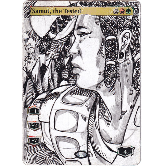 Altered Art - Samut, the Tested