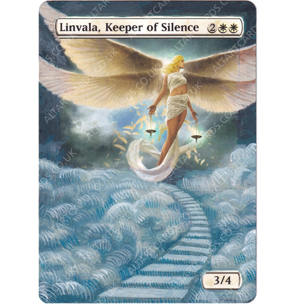 Altered Art - Linvala, Keeper of Silence