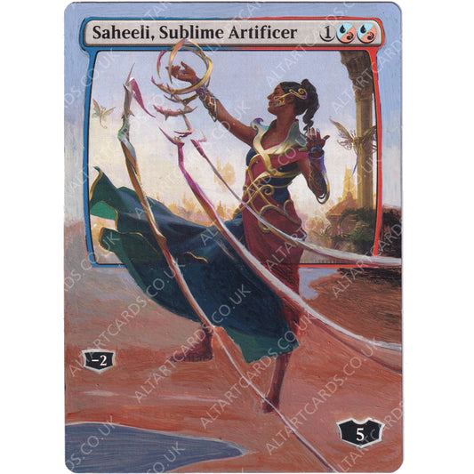 Altered Art - Saheeli, Sublime Artificer