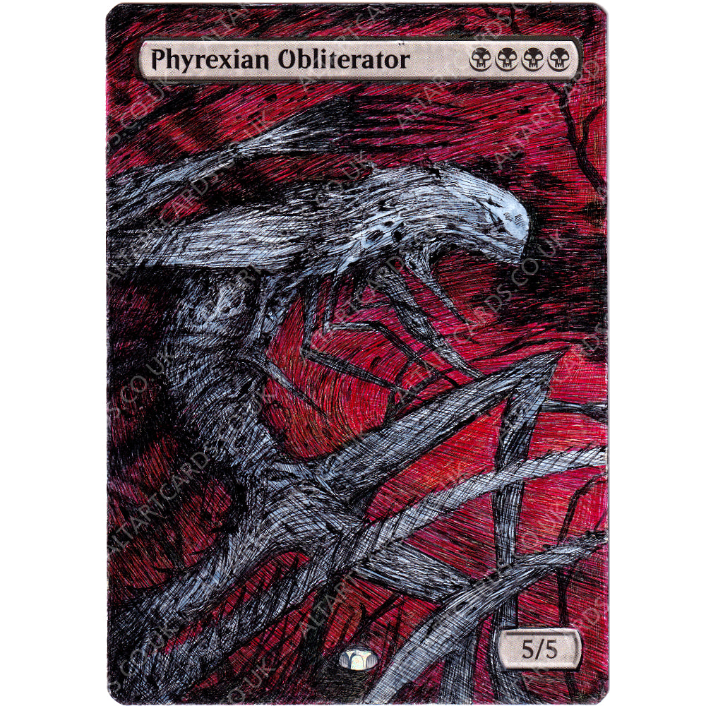 Altered Art - Phyrexian Obliterator