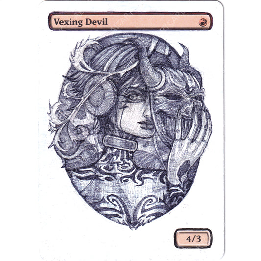 Altered Art - Vexing Devil