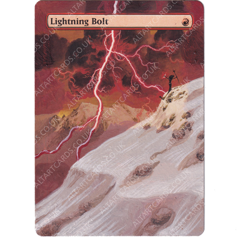 Altered Art - Lightning Bolt