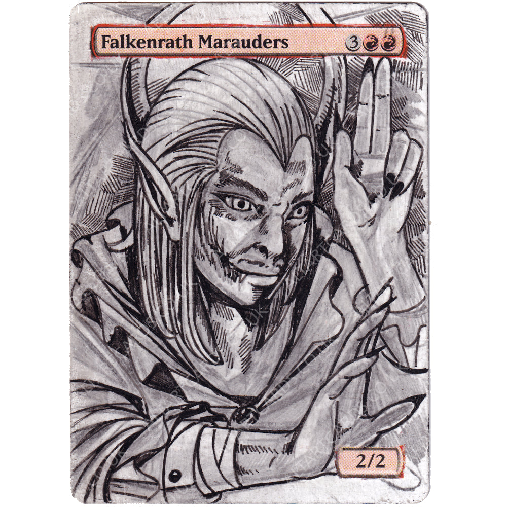 Altered Art - Falkenrath Marauders