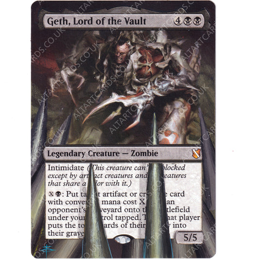 Altered Art - Geth, Lord of the Vault