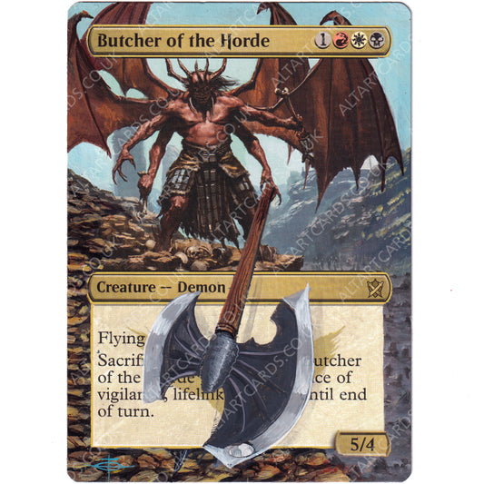 Altered Art - Butcher of the Horde