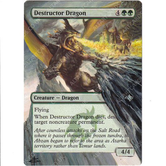 Altered Art - Destructor Dragon