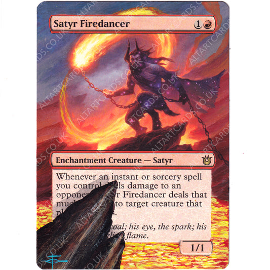 Altered Art - Satyr Firedancer