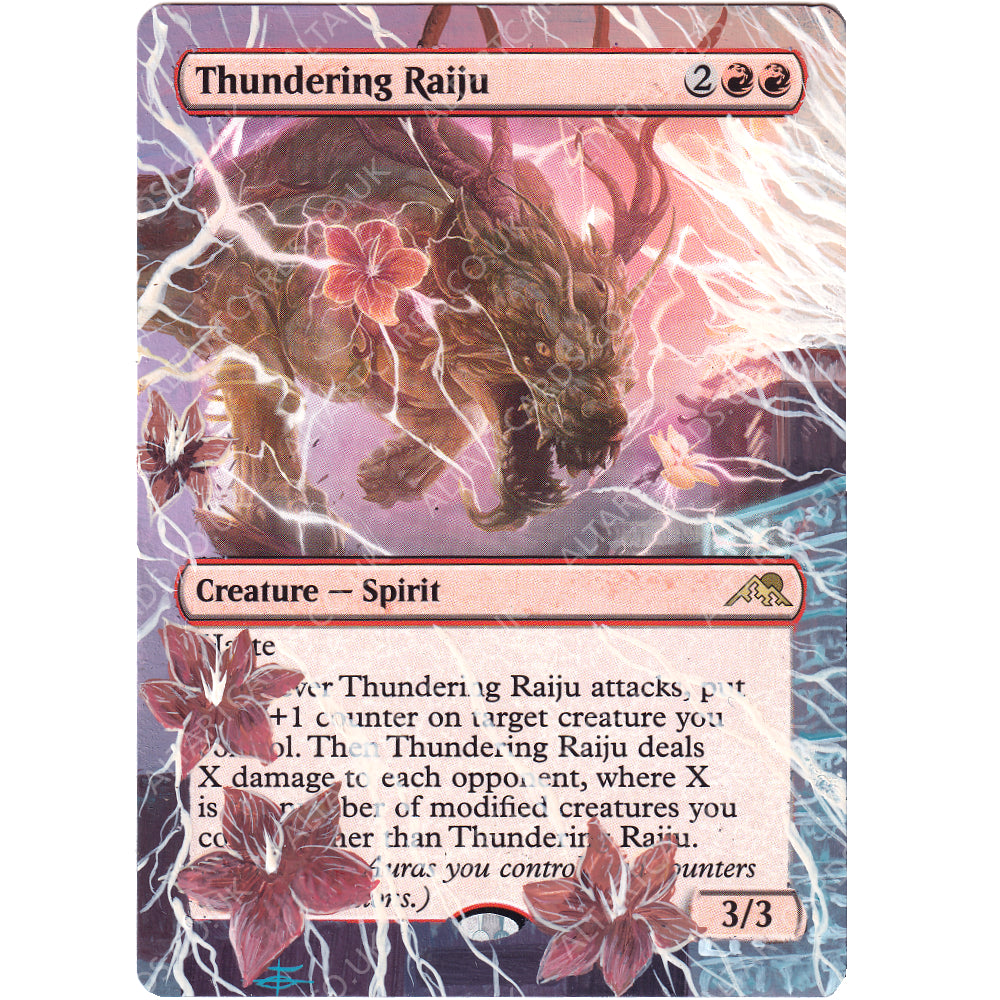 Altered Art - Thundering Raiju