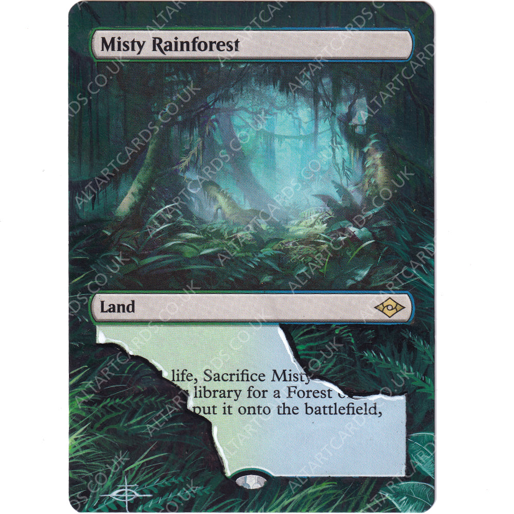 Altered Art - Misty Rainforest