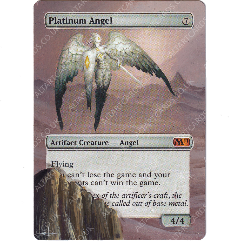 Altered Art - Platinum Angel