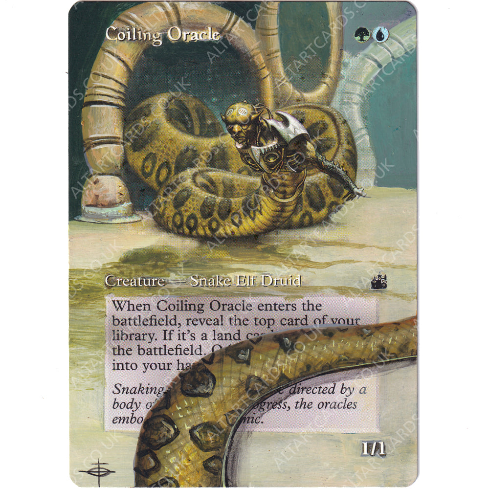 Altered Art - Coiling Oracle