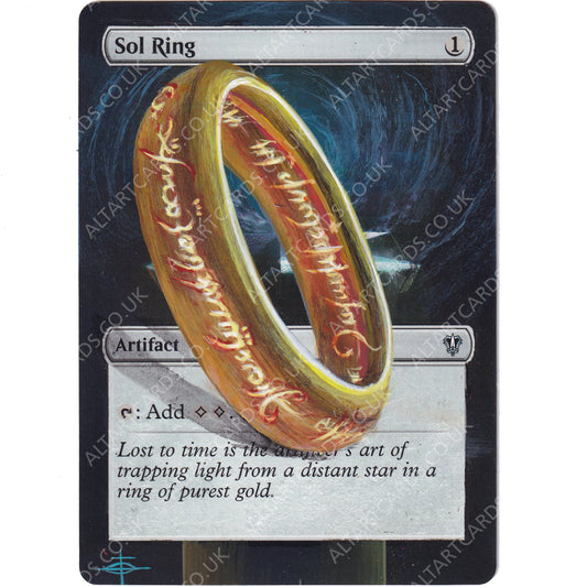 Altered Art - Sol Ring