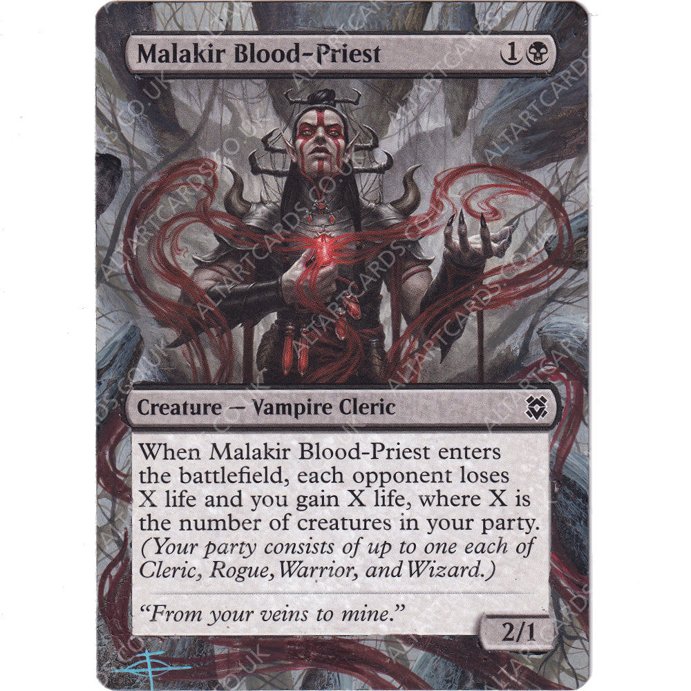 Altered Art - Malakir Blood-Priest