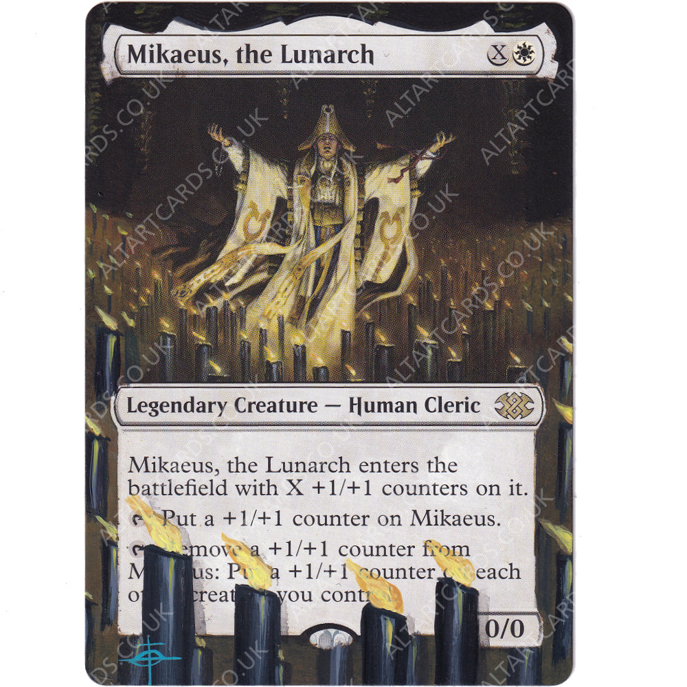 Altered Art - Mikaeus, the Lunarch