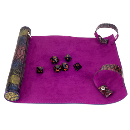 Scroll Roll Mat & Case - Dragon