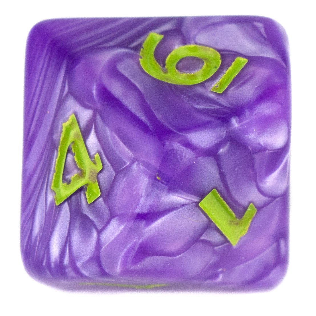 7 Dice Poly Set - GIANT - Purple