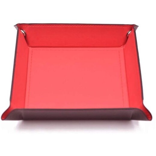 Square Dice Tray - Red