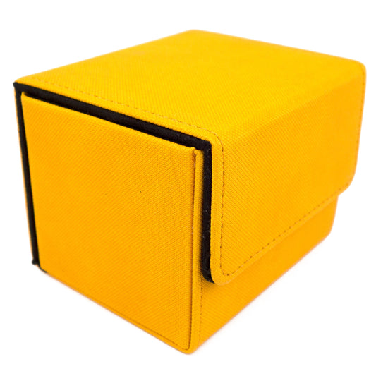 Deck Box - 100 Card Sideload - Yellow (Black)