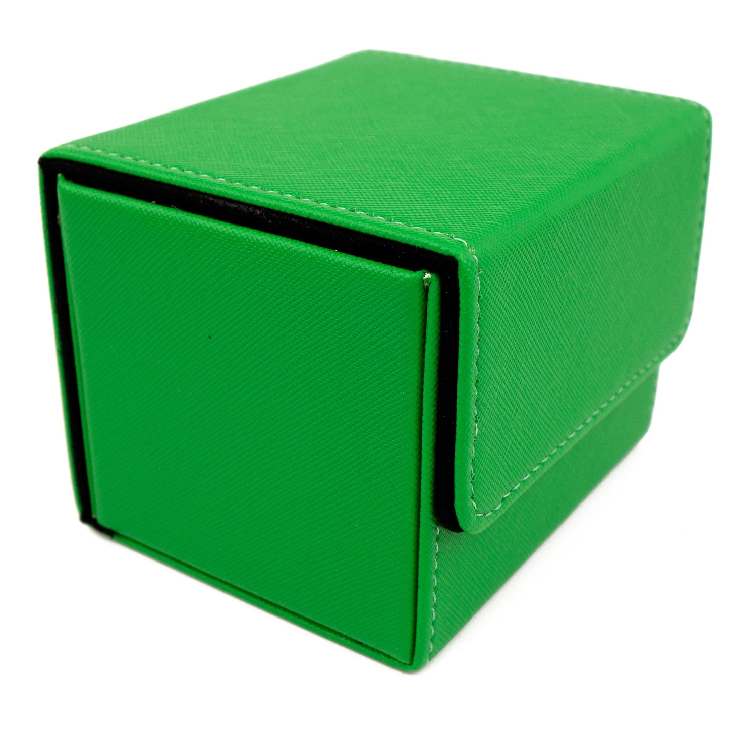 Deck Box - 100 Card Sideload - Green (Black)