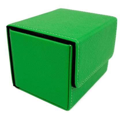 Deck Box - 100 Card Sideload - Green (Black)