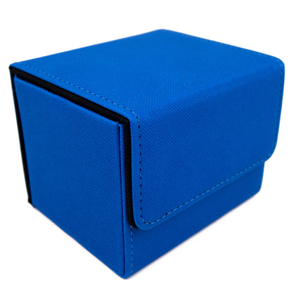 Deck Box - 100 Card Sideload - Blue (Black)