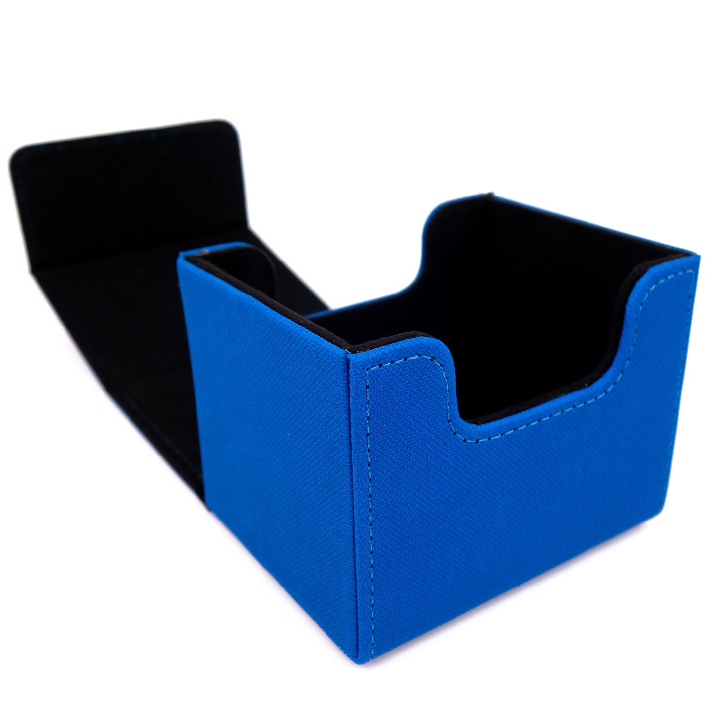 Deck Box - 100 Card Sideload - Blue (Black)