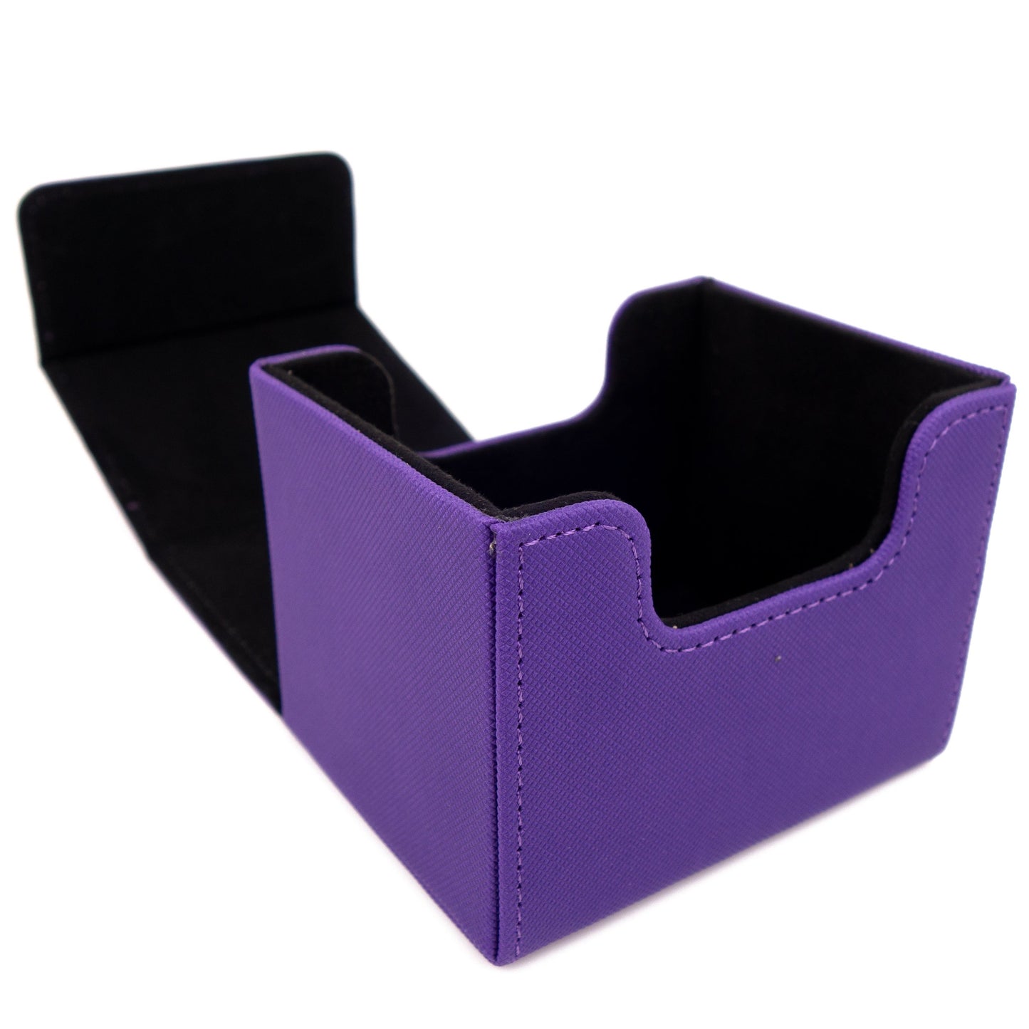 Deck Box - 100 Card Sideload - Purple (Black)