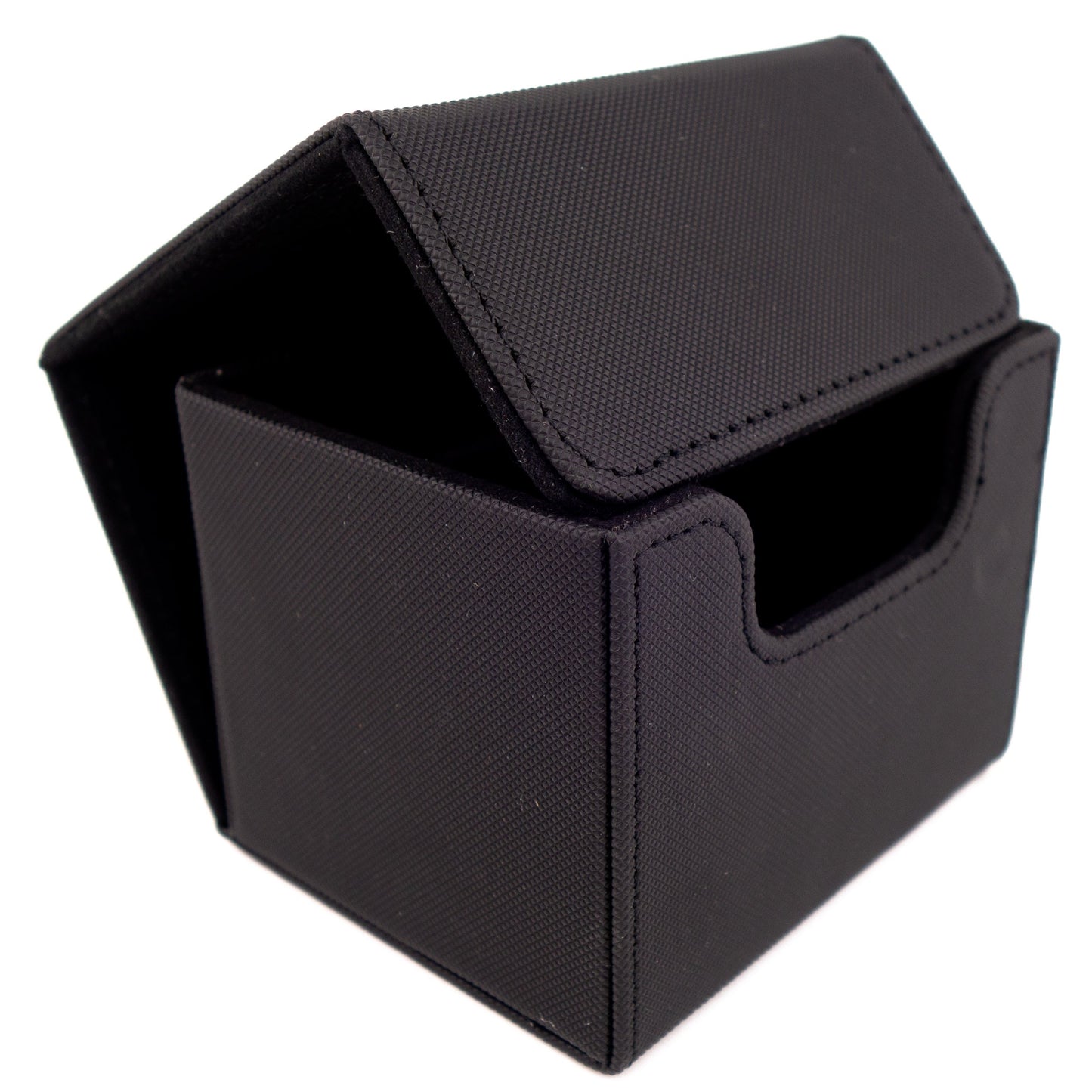 Deck Box - 100 Card Sideload - Black (Black)