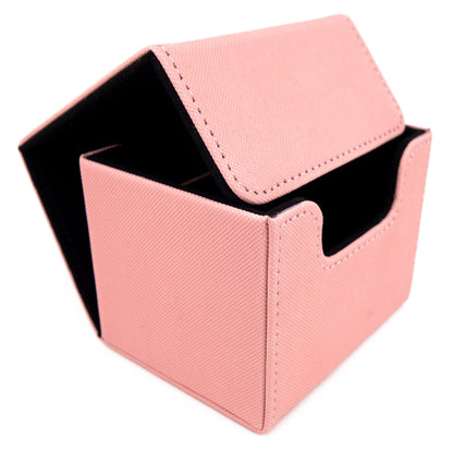 Deck Box - 100 Card Sideload - Pink (Black)