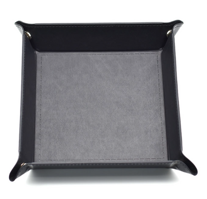 Square Dice Tray - Black