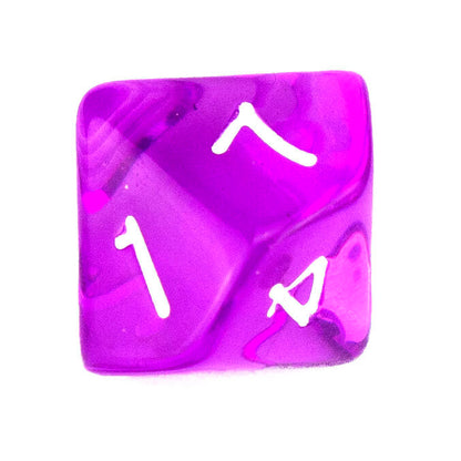 7 Dice Poly Set - MINI Gem - Purple