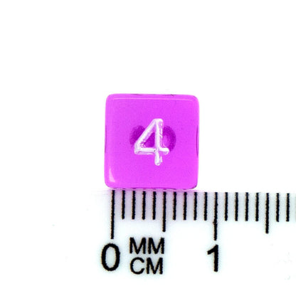 7 Dice Poly Set - MINI Gem - Purple