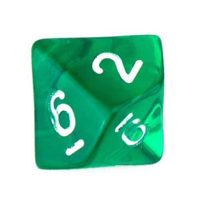 7 Dice Poly Set - MINI Gem - Green