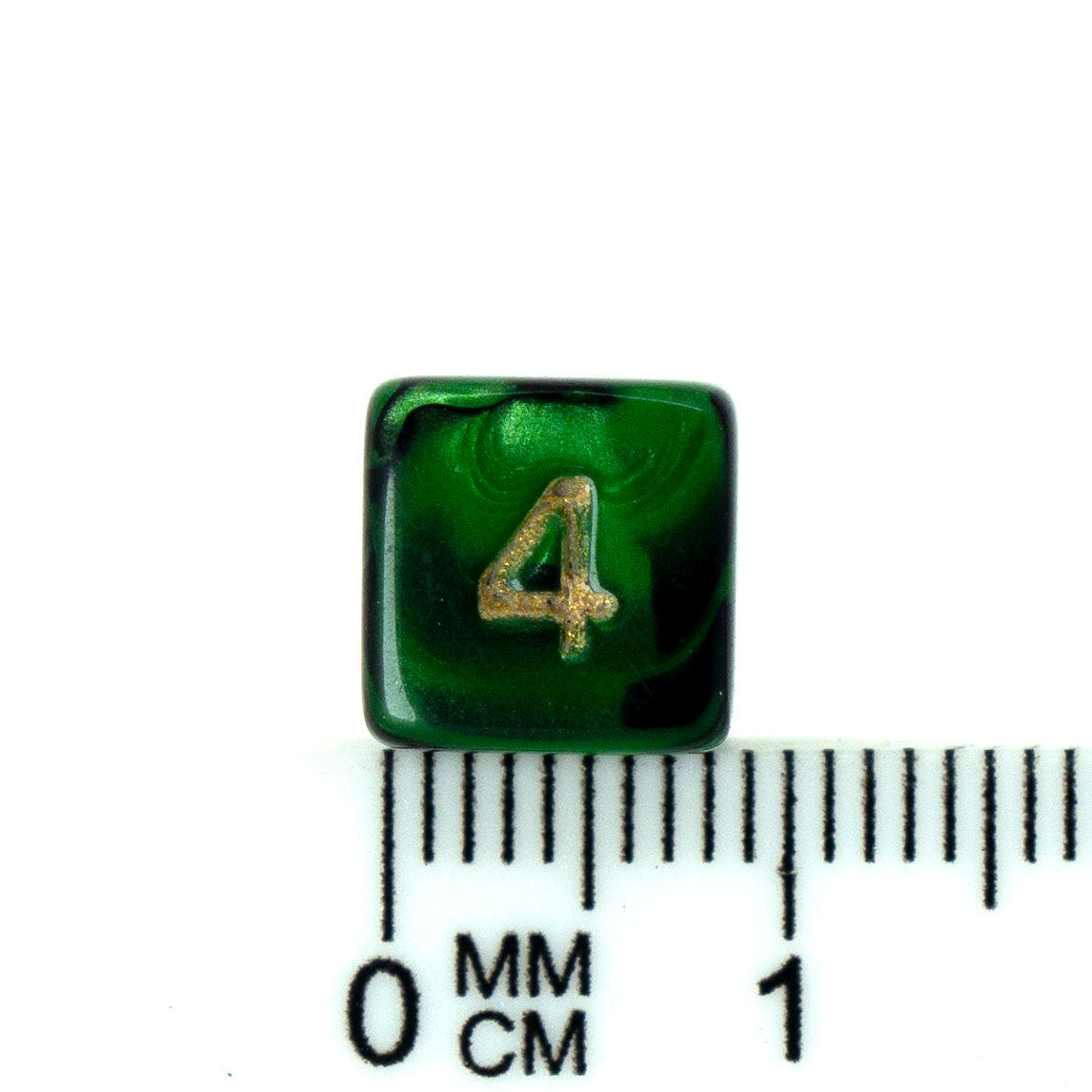 7 Dice Poly Set - MINI Blend - Green/Black