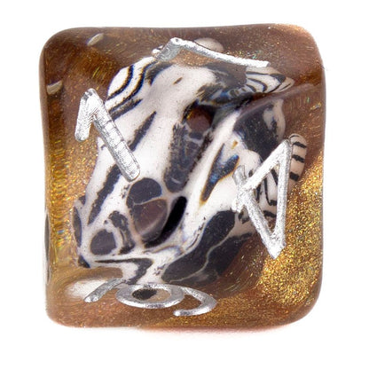 7 Dice Poly Set - SKULL - Desert Bull