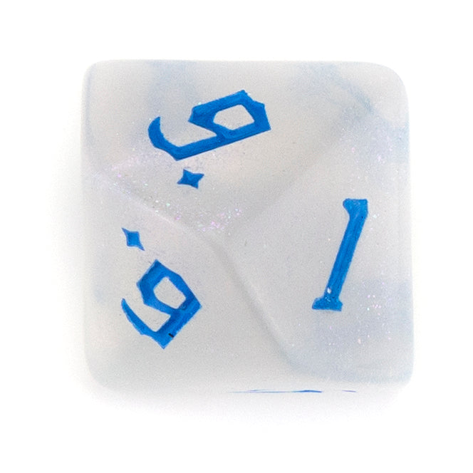 7 Dice Poly Set - Chaos Shimmer (Blue)