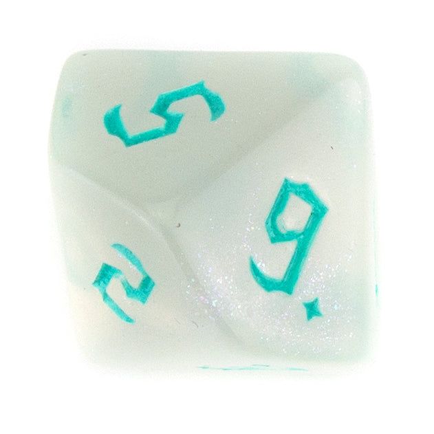 7 Dice Poly Set - Chaos Shimmer (Teal)