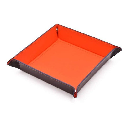 Square Dice Tray - Orange