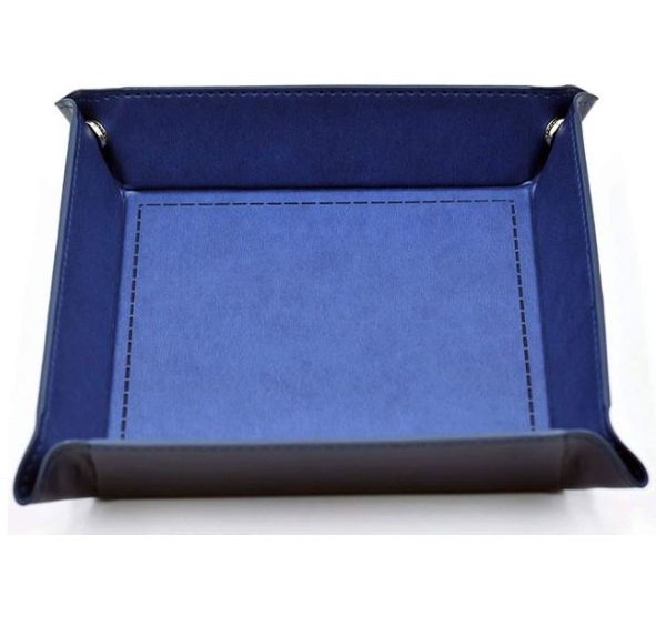 Square Dice Tray - Blue